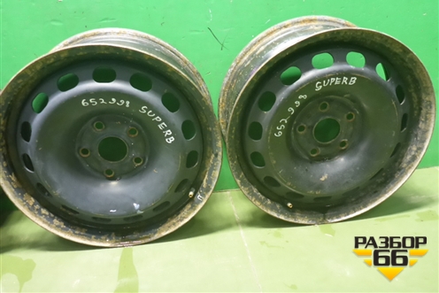 Диски колёсные штампованные (комплект)  R16 EJ6 5x112 ET40 Ц.О.57,1 (8D0601027A) для Skoda Superb с 2001-2008г