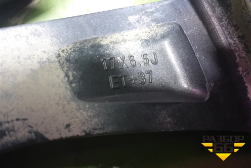 Диск колёсный литой  R17 EJ6,5 5x114.3 ET37 Ц.О.66,7 (3113100XST01A) для Haval Jolion с 2021г