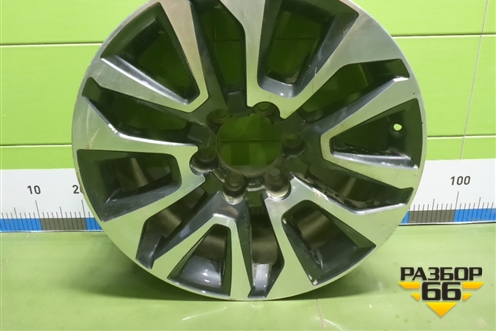 Диск колёсный литой  R19 EJ7,5 6x139.7 ET25 Ц.О.106,1 (42611WY400) для Toyota Land Cruiser Prado(150) с 2009г