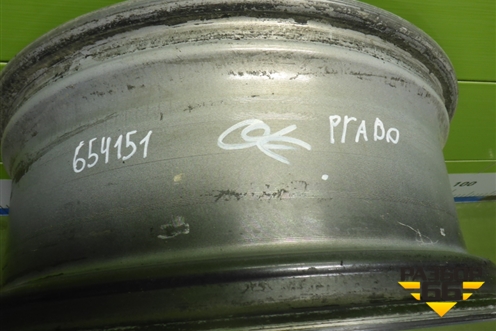 Диск колёсный литой  R19 EJ7,5 6x139.7 ET25 Ц.О.106,1 (42611WY400) для Toyota Land Cruiser Prado(150) с 2009г