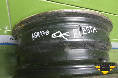 Диск колёсный штампованный  R15 EJ6 4x108 ET52,5 Ц.О.63,4 для Ford Fiesta с 2001-2008г