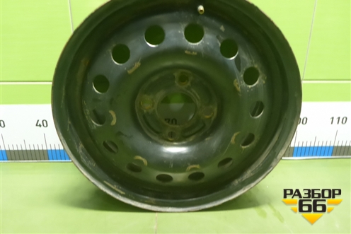 Диск колёсный штампованный  R15 EJ6 4x108 ET52,5 Ц.О.63,4 для Ford Fiesta с 2001-2008г