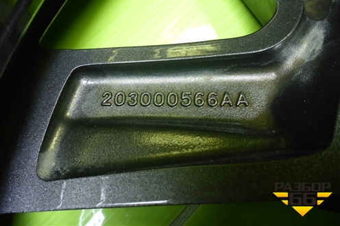Диск колёсный литой  R19 EJ7 5x108 ET23 Ц.О.65,1 (203000566AA) для Exeed LX с 2019-2024г