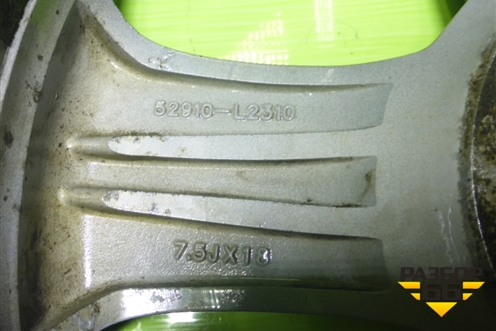 Диск колёсный литой  R18 EJ7,5 5x114.3 ET50,5 Ц.О.67,1 (52910L2310) для Kia K5 с 2020г