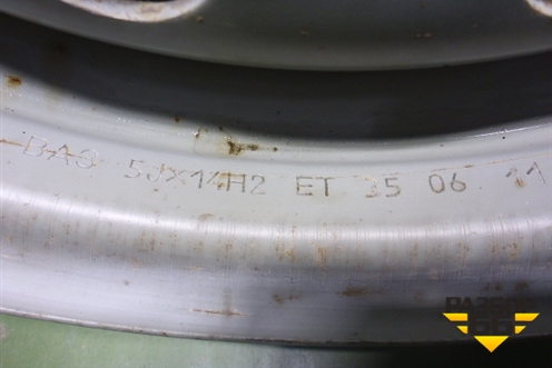 Диск колёсный штампованный  R14 EJ5 4х98 ET35 Ц.О.58,6