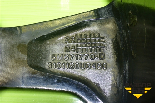 Диск колёсный литой  R17 EJ7 5x108 ET40 Ц.О.54,1 (3101120U3480) для Москвич 3 с 2022г