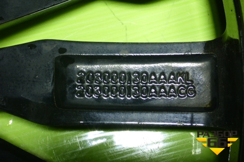 Диск колёсный литой  R20 EJ8 5x108 ET36 Ц.О.65,1 (203000130AAAKL) для Exeed VX с 2021г