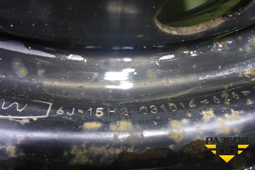 Диски колёсные штампованные (комплект)  R15 EJ6 4х100 ET50 Ц.О.60,1 для Renault Logan с 2004-2015г