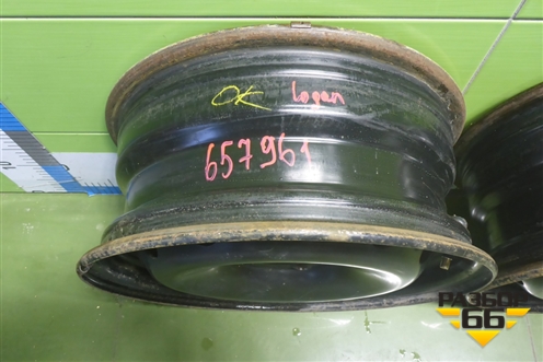 Диски колёсные штампованные (комплект)  R15 EJ6 4х100 ET50 Ц.О.60,1 для Renault Logan с 2004-2015г