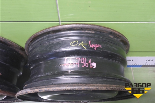 Диски колёсные штампованные (комплект)  R15 EJ6 4х100 ET50 Ц.О.60,1 для Renault Logan с 2004-2015г