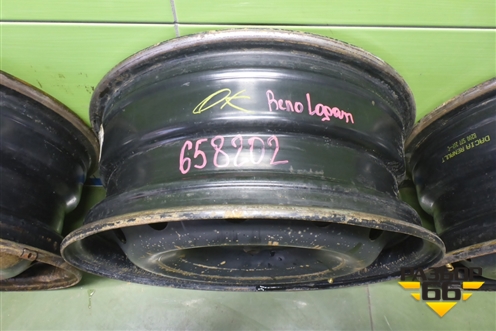 Диски колёсные штампованные (комплект)  R15 EJ6 4х100 ET50 Ц.О.60,1 (8200577207C) для Renault Logan с 2004-2015г