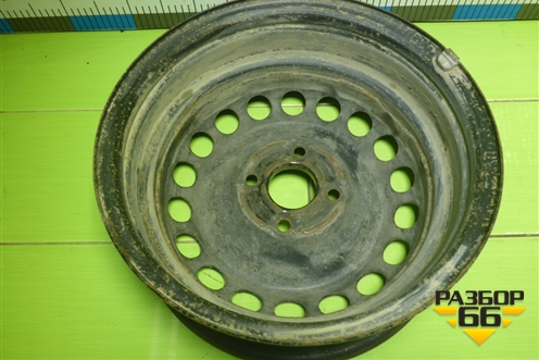 Диск колёсный штампованный  R14 EJ5,5 4х100 ET39 Ц.О.56,6