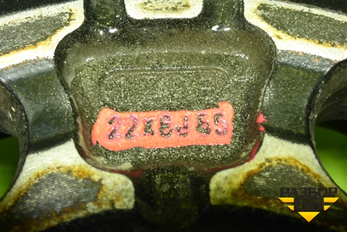 Диск колёсный литой  R22 EJ8 6x139.7 ET55 Ц.О.95,1 (4261160G10) для Lexus LX-600 с 2021г (ЛХ)