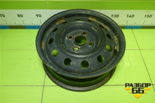 Диск колёсный штампованный  R14 EJ5 4х100 ET39 Ц.О.54,1 (529101G000) для Kia Rio с 2005-2011г (Рио 2)