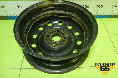 Диск колёсный штампованный  R14 EJ5 4х100 ET39 Ц.О.54,1 (529101G000) для Kia Rio с 2005-2011г (Рио 2)