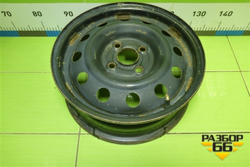 Диск колёсный штампованный  R14 EJ5 4х100 ET39 Ц.О.54,1 (529101G000) для Kia Rio с 2005-2011г (Рио 2)