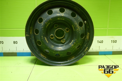 Диск колёсный штампованный  R14 EJ5 4х100 ET39 Ц.О.54,1 (529101G000) для Kia Rio с 2005-2011г (Рио 2)