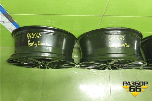Диски колёсные литые (комплект)  R18 EJ7 5x114.3 ET45 Ц.О.60,1 (6600133838) для Geely Atlas Pro с 2019г (Атлас Про)