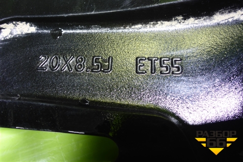 Диск колёсный литой  R20 EJ8,5 5x114.3 ET55 Ц.О.67,1 (3101011DD22) для Hongqi HS5 с 2024г