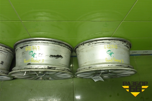 Диски колёсные литые (комплект)  R16 EJ7 ET50 Ц.О.63,4 (CM5C1007GXA) для Ford Focus 3 с 2011г (Фокус)