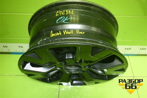 Диск колёсный литой  R18 EJ7,5 6x139.7 ET42 Ц.О.100,1 (3113100XPW03A) для Great Wall Poer c 2019г (Поер)