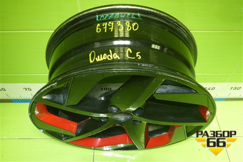 Диск колёсный литой  R18 EJ7 5x108 ET33 Ц.О.60,1 (203000450AA) для OMODA C5 с 2022г (Ц5)