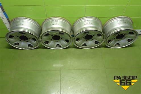 Диски колёсные штампованные (комплект)  R16 EJ8 5х150 ET60 Ц.О.110,1 для Toyota Land Cruiser (100) с1998-2007г (Ленд Крузер)