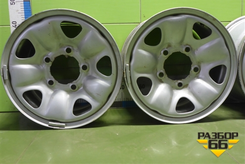 Диски колёсные штампованные (комплект)  R16 EJ8 5х150 ET60 Ц.О.110,1 для Toyota Land Cruiser (100) с1998-2007г (Ленд Крузер)