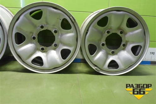 Диски колёсные штампованные (комплект)  R16 EJ8 5х150 ET60 Ц.О.110,1 для Toyota Land Cruiser (100) с1998-2007г (Ленд Крузер)