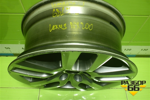 Диск колёсный литой  R18 EJ7,5 5x114.3 ET35 Ц.О.60,1 (4261A78130) для Lexus NX 200 с 2014-2021г (НХ)