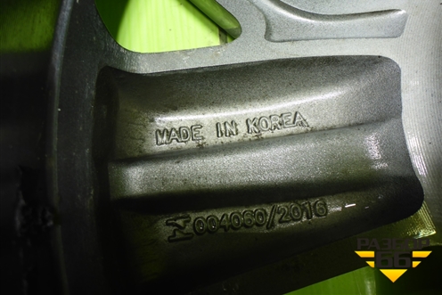 Диск колёсный литой  R18 EJ7,5 5x114.3 ET52,5 Ц.О.67,1 (52910D4330) для Kia Optima с 2015г (Оптима 4)