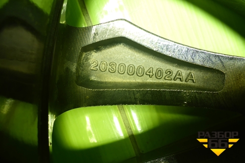 Диск колёсный литой  R16 EJ6,5 5x108 ET40 Ц.О.65,1 (203000402AA) для OMODA S5 с 2022г (С5)