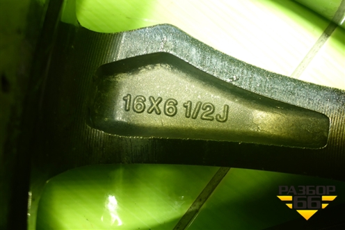 Диск колёсный литой  R16 EJ6,5 5x108 ET40 Ц.О.65,1 (203000402AA) для OMODA S5 с 2022г (С5)