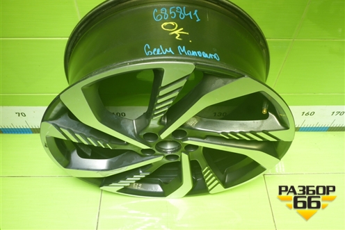 Диск колёсный литой  R20 EJ8 5x108 ET52 Ц.О.63,4 (8889503058) для Geely Monjaro с 2021г (Монджаро)