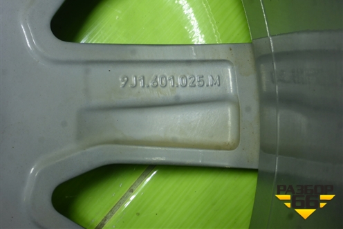 Диск колёсный литой  R20 EJ11 5x130 ET60 Ц.О.72,1 (9J1601025M) для Porsche Taycan с 2019-2026г (Тайкан)
