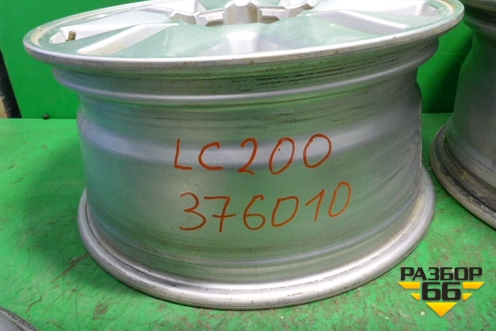 Диски колёсные литые (комплект)  R17 EJ8 5х150 ET60 Ц.О.110 для Toyota Land Cruiser (200) с 2008г