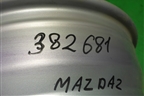 Диск колёсный литой  R15 EJ6,5 4x108 ET52,5 Ц.О.63 для Mazda Mazda 2 (DE) с 2007г