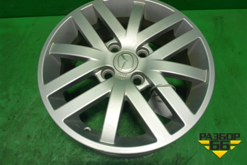 Диск колёсный литой  R15 EJ6,5 4x108 ET52,5 Ц.О.63 для Mazda Mazda 2 (DE) с 2007г