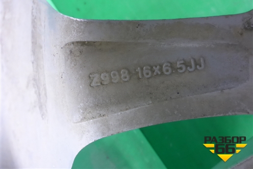 Диск колёсный литой  R16 EJ6,5 5x114.3 ET45 Ц.О.60 для Lexus IS-250 с 2005-2013г (ИС)