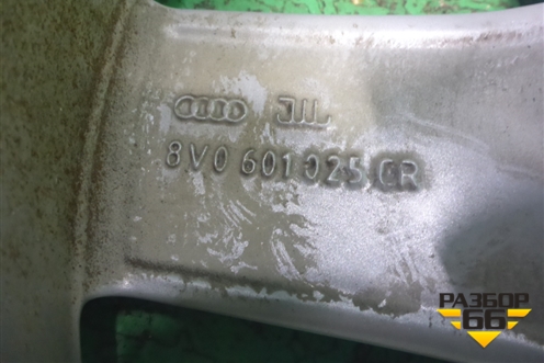 Диск колёсный литой  R16 EJ7 5x112 ET48 Ц.О.57,1 (8V0601025CR) для Audi A3 (8V) с 2012-2020г (А3)