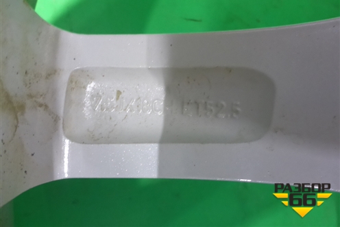 Диск колёсный литой  R18 EJ7,5 5x108 ET52,5 Ц.О.63