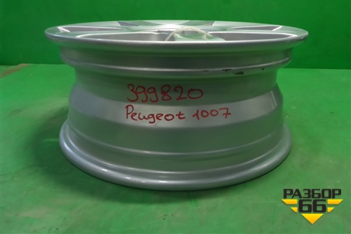 Диск колёсный литой  R15 EJ6 4x108 ET27 Ц.О.65 (9649523180) для Peugeot 1007 с 2005г