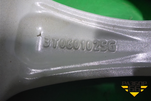 Диск колёсный литой (новый) R17 EJ7,5 5x112 ET49 Ц.О.57,1 (3T0601025G) для Skoda Superb с 2008-2015г (Суперб)