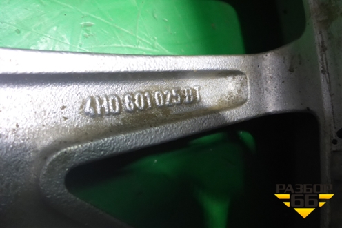 Диск колёсный литой  R20 EJ9 5x112 ET37 Ц.О.66,5 (4H0601025BT) для Audi A8 с 2009-2017г