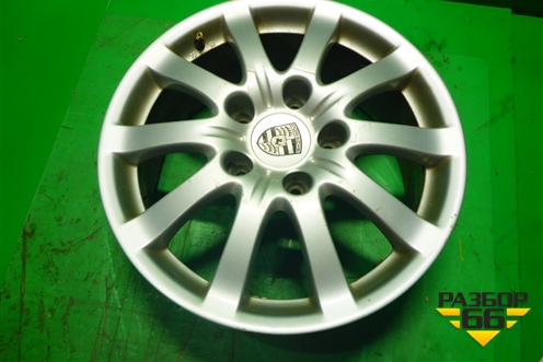 Диск колёсный литой  R17 EJ7,5 5x130 ET53 Ц.О.71,6 (7L6601025P8Z8) для Porsche Cayenne с 2003-2010г