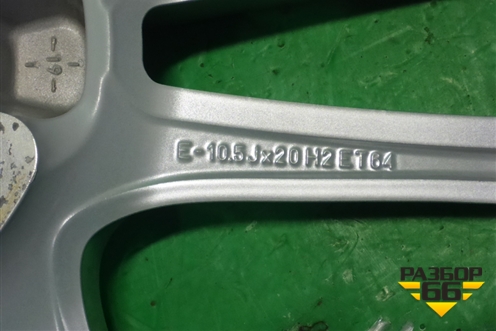 Диск колёсный литой  R20 EJ10 5x130 ET64 Ц.О.71,6 (9Y0601025BC) для Porsche Cayenne с 2017г