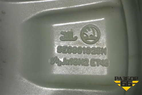Диск колёсный литой  R17 EJ7 5x112 ET55 Ц.О.65,1 (7E0601025L) для Volkswagen Transporter T6 с 2015г