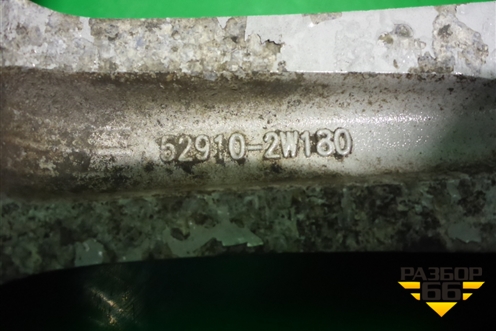 Диск колёсный литой  R18 EJ7,5 5x114.3 ET49,5 Ц.О.67,1 (529102W180) для Hyundai Santa Fe с 2012г
