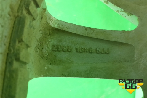 Диск колёсный литой  R16 EJ6,5 5x114.3 ET45 Ц.О.60 для Lexus IS-250 с 2005-2013г (ИС)