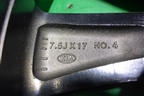 Диск колёсный литой  R17 EJ7,5 5x114.3 ET52,5 Ц.О.67,1 (52910D4250) для Kia Optima с 2015г